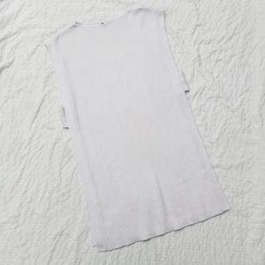 Oak + Fort White Sweater Vest